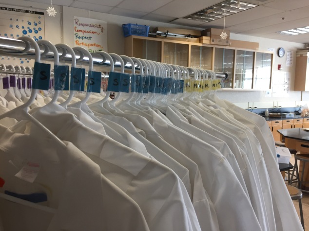 Get lab coats for your students to wear during labs in your classroom to help get them into the science mindset! 